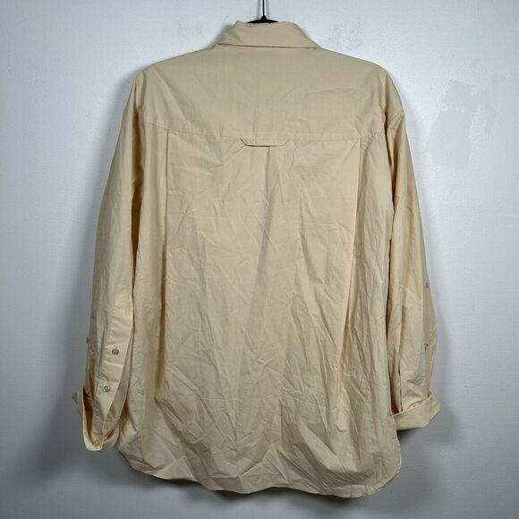 NWT Alexia Admor Amber Shirt Yellow Button Classic Cotton Top Women's Size M - Picture 6 of 9